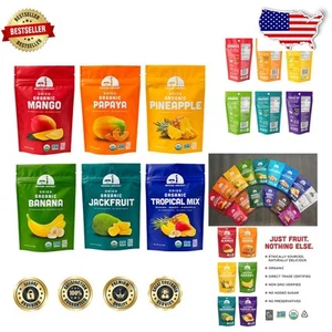 Healthy Organic Dried Fruit Snacks - 6 Flavor Variety Pack for On-the-Go Energy - Picture 1 of 7