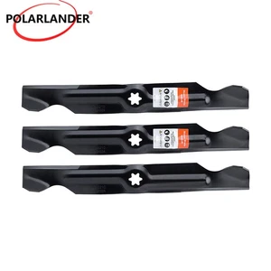 3PCS 942-04053C per falciatrice a ponte Cub Cadet 50 pollici 942-04053 lame di sollevamento alte - Foto 1 di 13