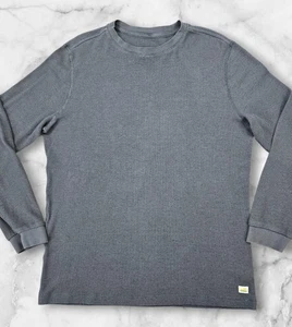 Vuori Herren Medium Slate Blue Waffle Crew - Bild 1 von 4