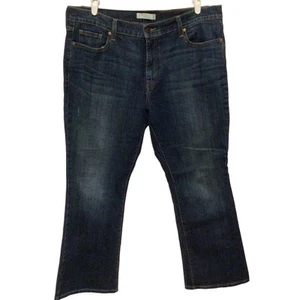 Levi's 515 Damen Boot Cut dunkle Waschung Used-Look Jeans Größe 16 S/C Denim - Bild 1 von 4