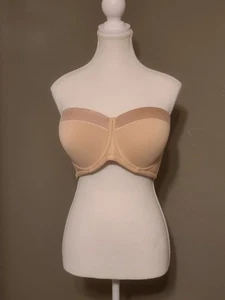 Reggiseno nudo senza spalline nuovo senza etichette 40DDD - Foto 1 di 7