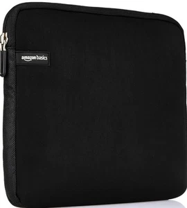 Laptop & Chrome book Sleeve protector with Zipper Closure , color black  - Picture 1 of 3