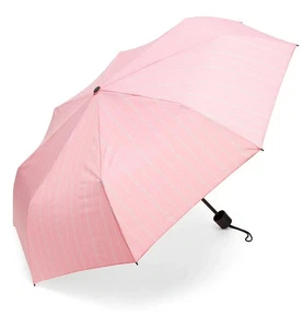 Schirm  Victoria s Secret   rosa  gestreift kompakt  Hingucker hat nicht jeder - Bild 1 von 3