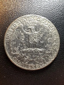 1991-P Struck Through Grease Error Washington Quarter - Picture 1 of 4