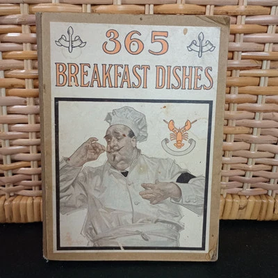 365 Breakfast Dishes First 1st Edition 1901 HC Cookbook Recipe Book  - Image 1 of 4