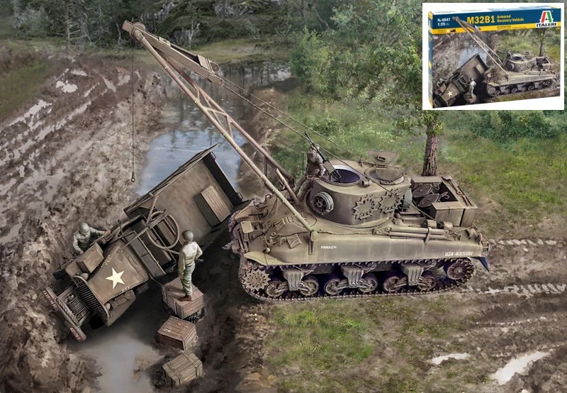 M32 B1 ARV (ARMOURED RECOVERY VEHICLE) KIT 1:35 - Immagine 1 di 1
