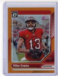 Mike Evans 2024 Optic Orange Prizm 242/249 #186 Tampa bay Buccaneers - Picture 1 of 2