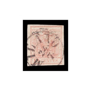 IT2651 - 1852 ASI Lombardo Veneto 15cent III tipo Sas.6 annullo Milano - Photo 1 sur 1