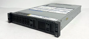 Lenovo Thinksystem SR650 2x Xeon 8160 256GB 4x600GB 15K SAS 16SFF 2U Rack Server - Picture 1 of 4