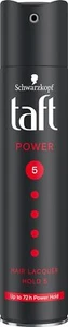 Schwarzkopf Taft Power Hair Lacquer Mega Strong 5 Spray -250 ML - Picture 1 of 3