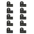 Universal Battery Capacity Sticker Decals Battery Button Sticker for Makita
