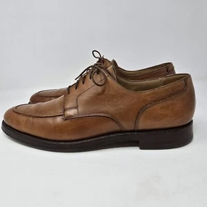 Scarpe eleganti di lusso Crockett & Jones Onslow Cordovan da uomo 12 B in pelle marrone - Foto 1 di 10