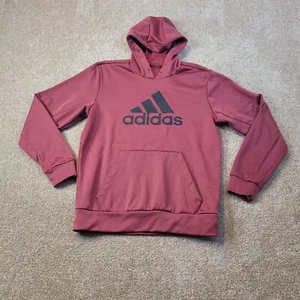 Adidas Hoodie Medium Herren Shirt Aeroready Pull Over Berry - Bild 1 von 13