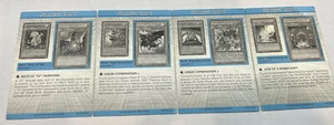 Tarjeta de estrategia Konami Yugioh 4, 5, 6 y 8 1996 - Imagen 1 de 2