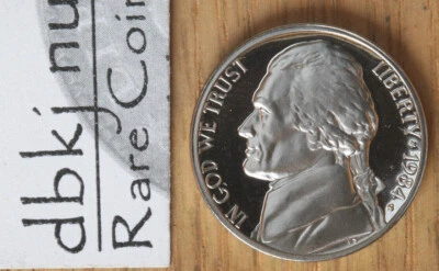 1984 S Jefferson 5¢ Nickel - Gem Deep Cameo Proof - Image 1 of 4