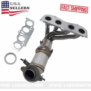 Front Exhaust Manifold Catalytic Converter 06-08 Toyota RAV4 08-15 Scion XB 2.4L - Bild 1 von 5