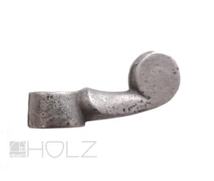 Vorreiber antik Fensterriegel alt Griff Gusseisen rund plan - Bild 1 von 1