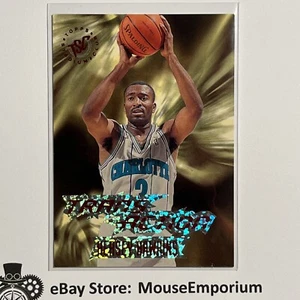 1995-96 Stadium Club Transaction TA #T88 Hersey Hawkins Charlotte Hornets - Picture 1 of 6