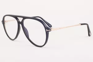 Tom Ford 5586-B 001 schwarz blau Blockbrille TF5586 001 56 mm - Bild 1 von 3