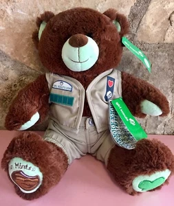 COSTRUISCI UN ORSO SOTTILE COME NUOVO BISCOTTO RAGAZZA SCOUT ORSO PELUCHE TRUPPA OUTFIT NUOVO - Foto 1 di 10