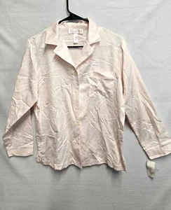 Vtg Oscar De La Renta Pajama Top - Picture 1 of 2