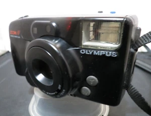 OLYMPUS AZ-210 SUPERZOOM 35mm Film Compact Camera w/ 38-76mm Zoom + Case & Ins - Picture 1 of 12