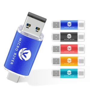 USB Type C Stick 2.0 Memory Stick 128Gb 64GB 32GB 16GB 8GB 4GB 2GB Speicherstick - Bild 1 von 15