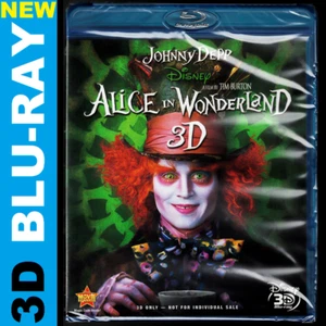 'Disney' Alice in Wonderland (3D Blu-ray) Johnny Depp, Anne Hathaway - Bild 1 von 3