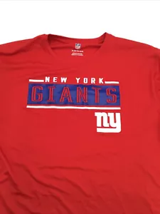 NFL Men's New York Giants T-Shirt | Size-XL | Color-Red. - Picture 1 of 3