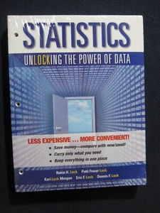  Statistics, Binder Ready Version: Unlocking the Power of Data [loose_leaf] Lock - Picture 1 of 2