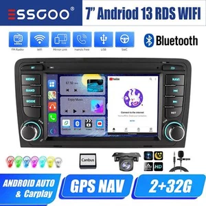Android 13 Autoradio 2+32GB Carplay GPS NAVI + Kamera Für Audi A3 S3 RS3 8P1 8PA - Bild 1 von 16