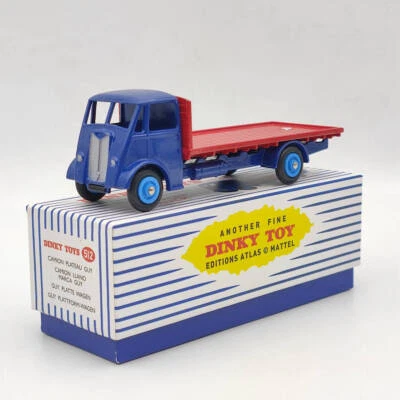 Atlas Dinky Toys 512 Camion Llano Marca Plateau GUY Flat TRUCK Diecast Models - Immagine 1 di 4