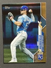 2020 Topps-Whit Merrifield Kansas City Royals-Gold Foil-#296