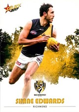 2017 Richmond Tigers AFL Premiers Select Footy Stars Card - Shane Edwards