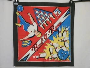 *BOWL-A-RAMA* BOWLING BANADA HEAD NECK SCARF USA MADE RN164463 SPRINGS - Picture 1 of 3