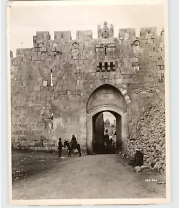 ST. STEPHENS SCHICKSAL Alter Eingang JERUSALEM Palästina 50er Jahre Pressefoto - Bild 1 von 2