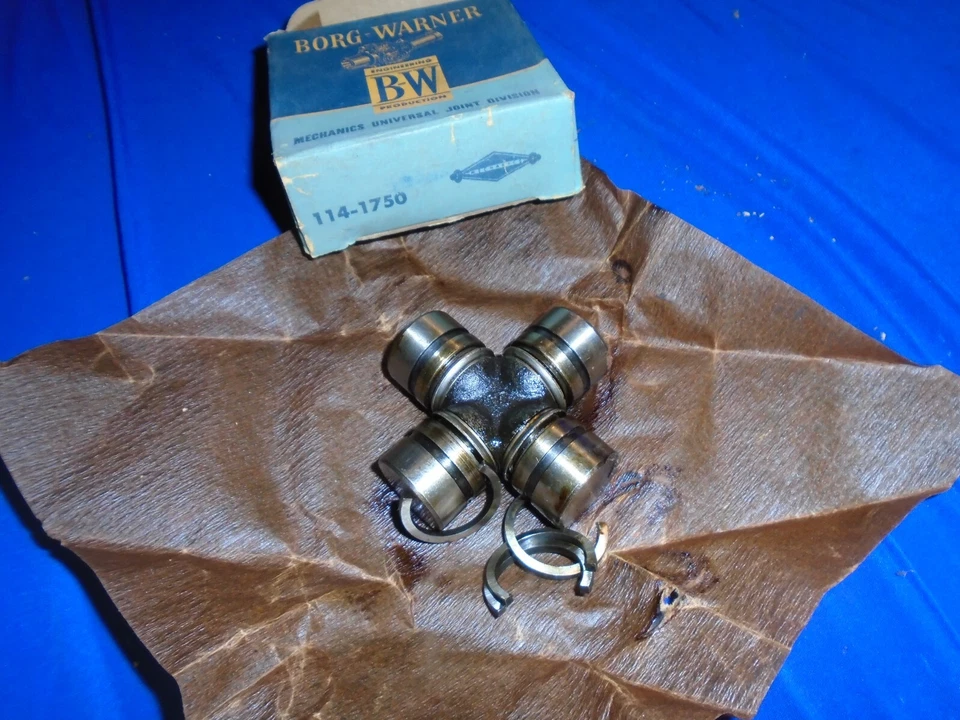 1950-1956 Nash Rambler Hudson Wasp NORS Borg-Warner 114-1750 Kit de reparación de juntas en U  Foto 1 de 1
