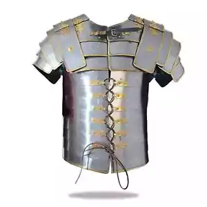 Medieval Lorica Segmentata Plate Armor, One Size Fits Most - Picture 1 of 13