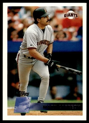 1996 Topps #74 Mark Carreon San Francisco Giants - Image 1 of 2