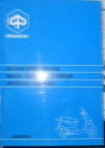 Vespa Piaggio Skipper 1993 Zusatz WERKSTATTHANDBUCH Manual Manuel orig. - Imagen 1 de 3