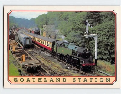 Postcard Locomotive No. 80135 Goathland Station Goathland England - Image 1 of 2