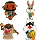 Space Jam A New Legacy Looney Tunes 4 Pack Funko Enamel Collectors Pin Set New