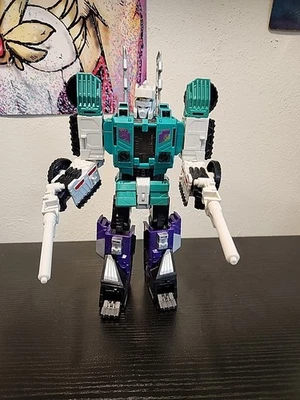 Transformers Titans Return Sixshot complete Hasbro Generations Leader Class - Image 1 of 4