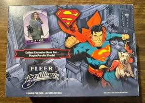 2025 Upper Deck Fleer Brilliants Superman 70 Ct. Mega Box | Factory Sealed - Picture 1 of 2
