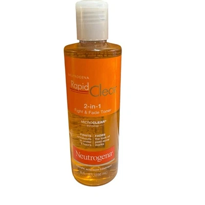 Тоник с салициловой кислотой Neutrogena Rapid Clear 2-в-1 Fight & Fade срок годности 12/25 - Изображение 1 из 4