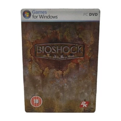 Bioshock Limited Edition SteelBook Video Game + Manual PC DVD Games For Windows - Image 1 of 4