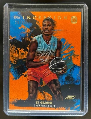 2021-22 Topps Inception OTE TJ Clark RC Orange Rookie #/50 - Image 1 of 2