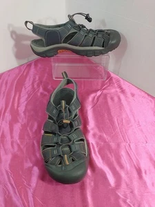 Keen Herren wasserdicht Newport Sandalen Größe 11,5 grau/orange - Bild 1 von 8