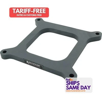 Allstar ALL25980, One Gray Plastic Carb Spacer 4150 Open .500In Performance Part - Image 1 of 4