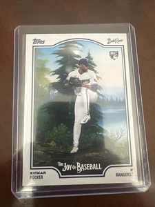 2025 Topps X Bob Ross The Joy of Baseball - Kumar Rocker - Picture 1 of 2